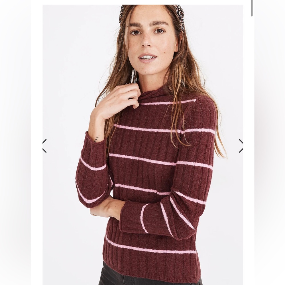 Madewell Wool Blend Turtleneck Sweater
